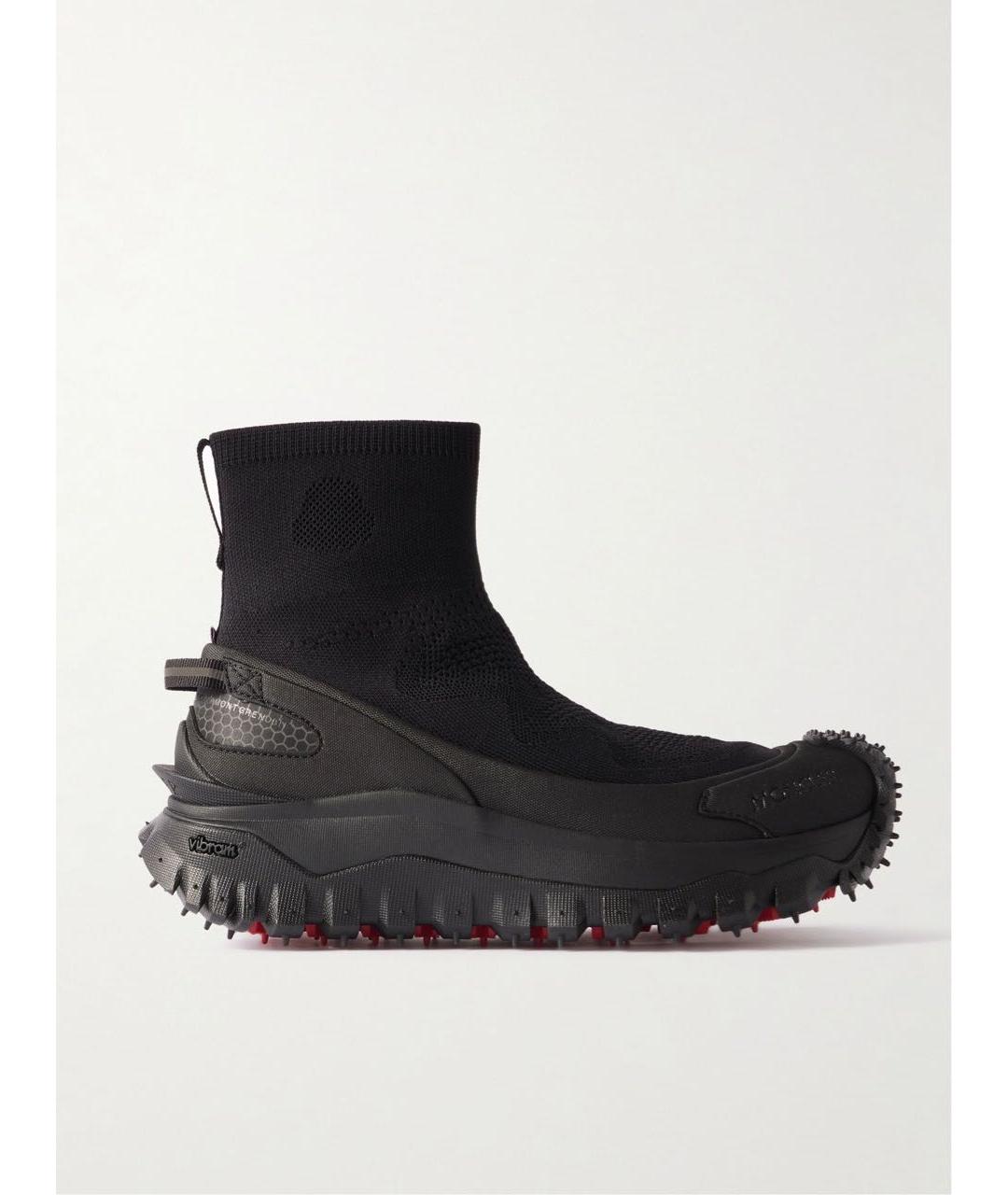 MONCLER Черные ботинки, фото 6