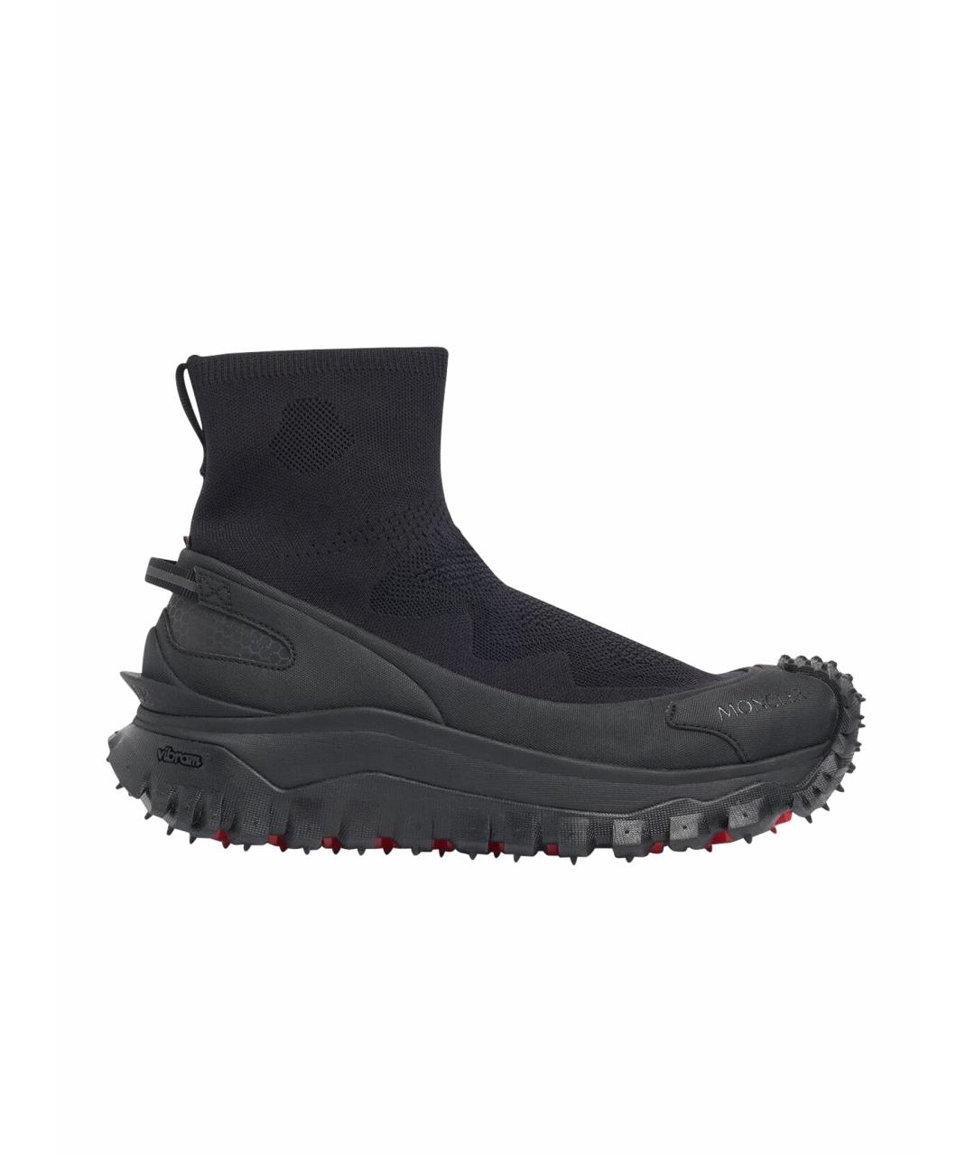 MONCLER Черные ботинки, фото 1