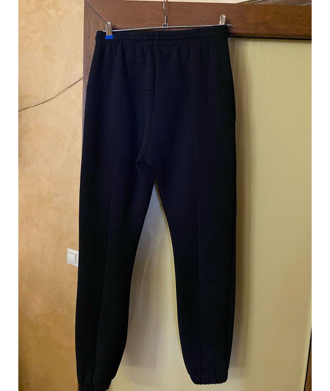 VETEMENTS Черные хлопковые спортивные брюки и шорты, фото 2