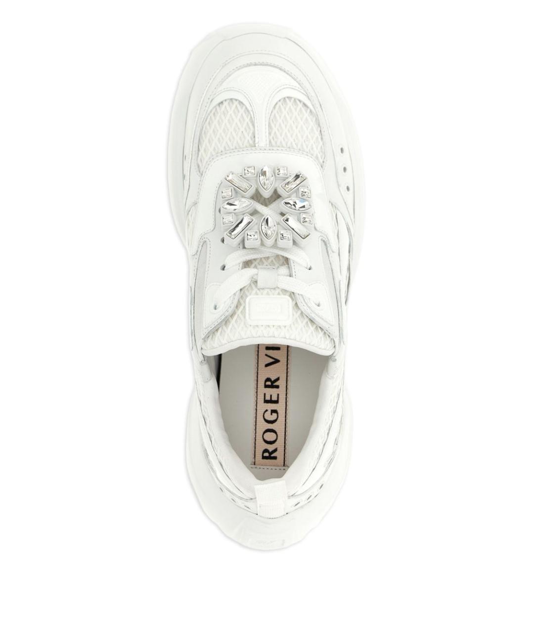 ROGER VIVIER Белые кроссовки, фото 4