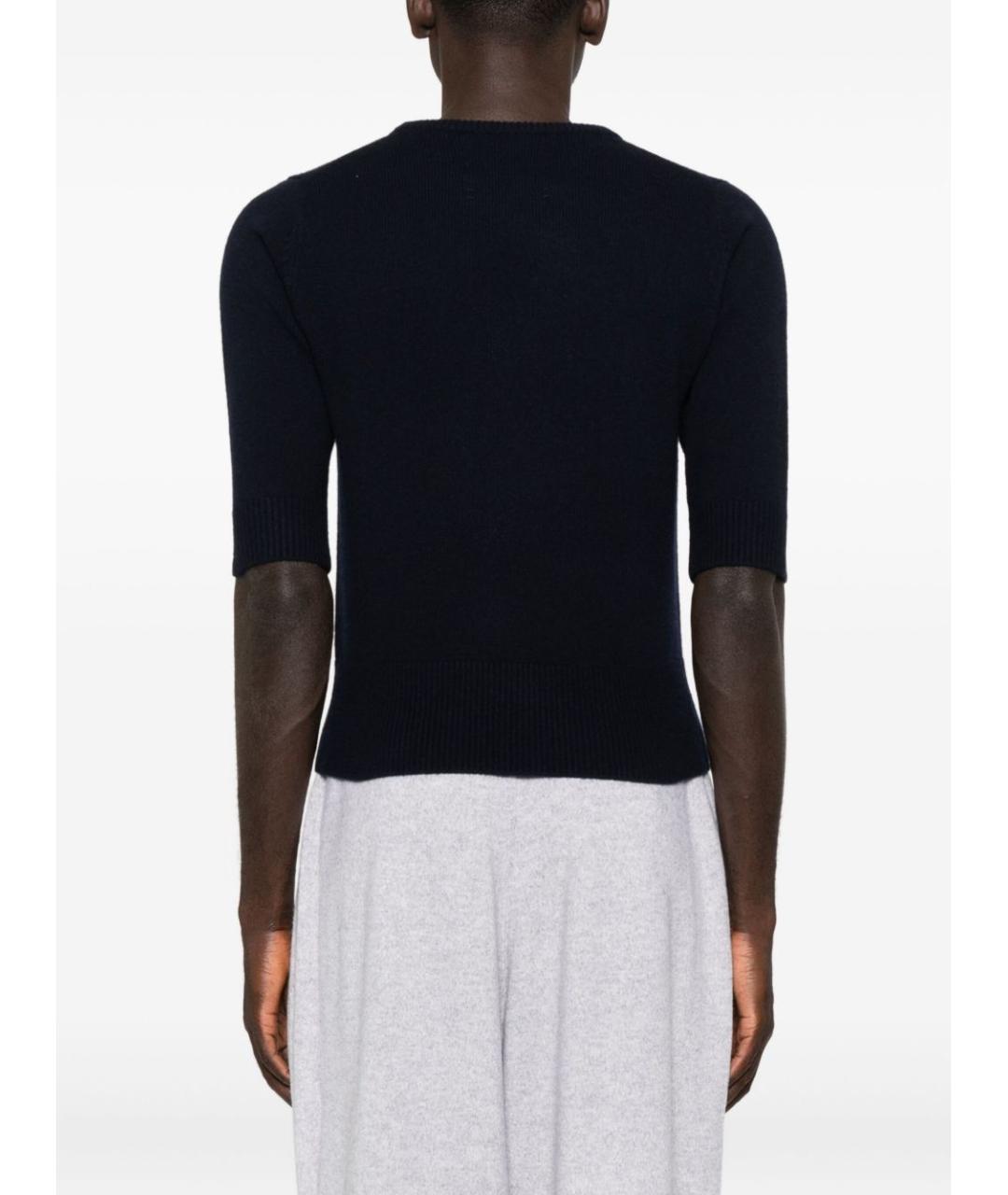 EXTREME CASHMERE Темно-синий кашемировый джемпер / свитер, фото 3
