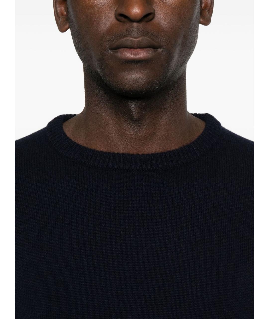EXTREME CASHMERE Темно-синий кашемировый джемпер / свитер, фото 2