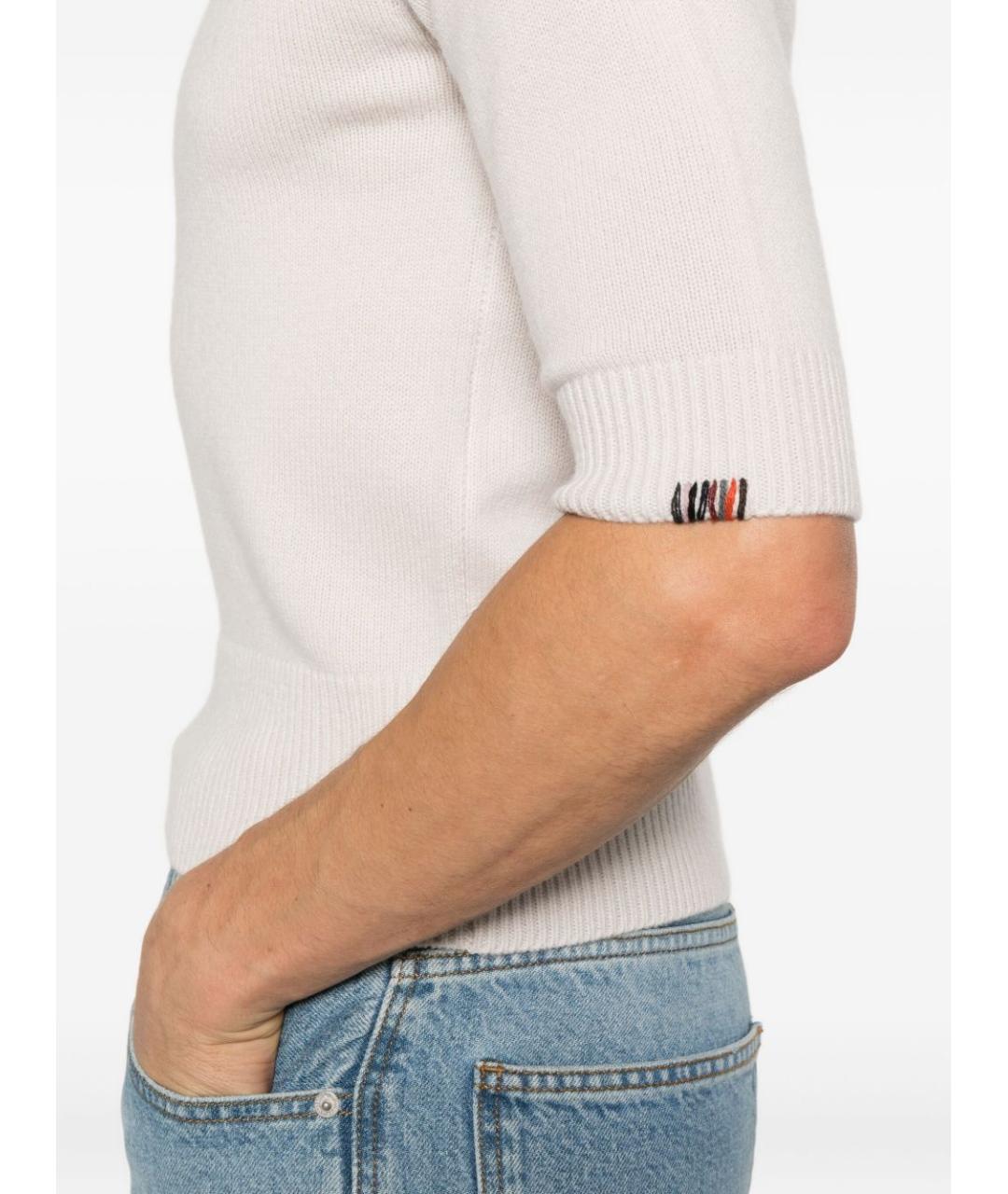 EXTREME CASHMERE Белый джемпер / свитер, фото 2