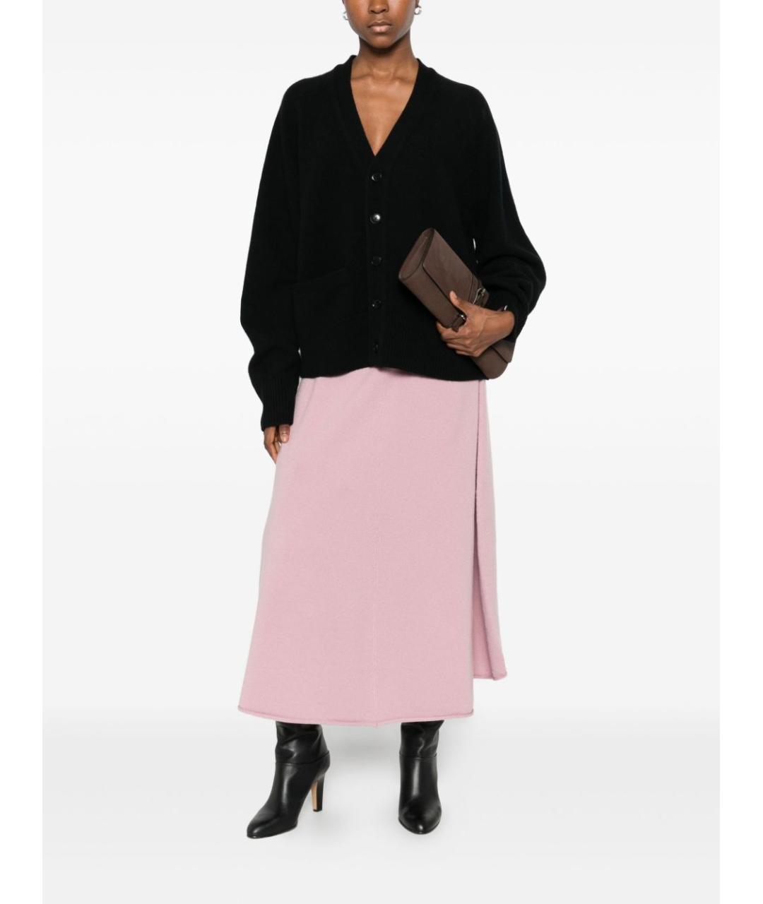 EXTREME CASHMERE Черный кашемировый кардиган, фото 5