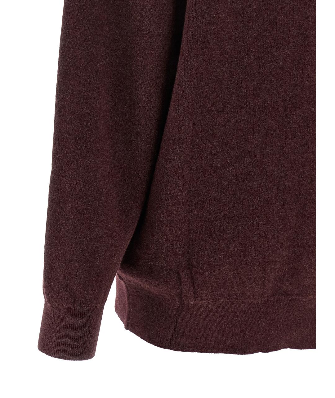 ISABEL MARANT ETOILE Бордовый хлопковый кардиган, фото 4