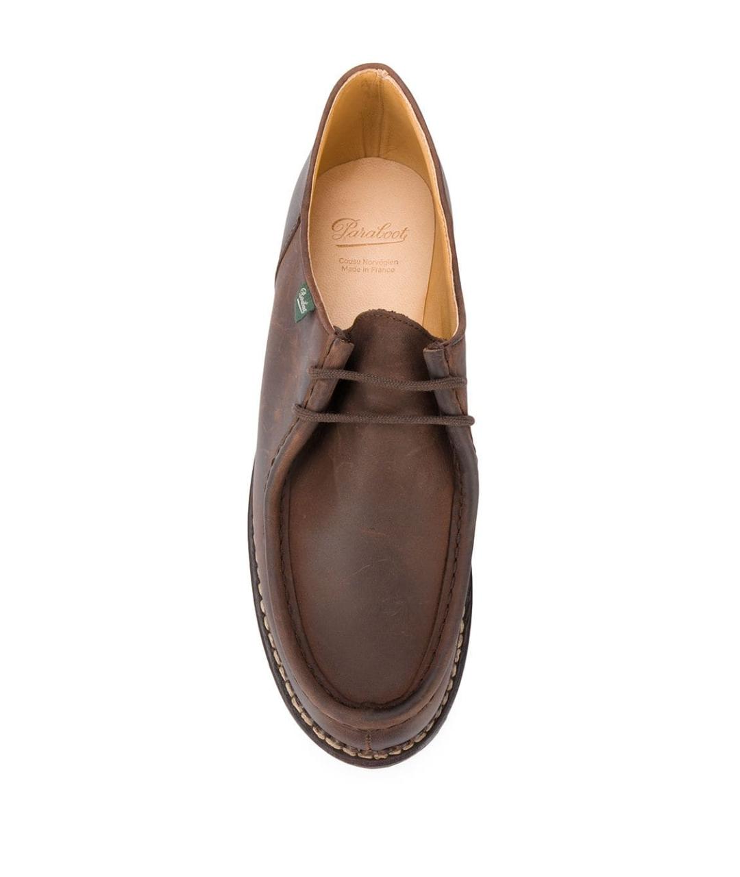 PARABOOT Коричневые низкие ботинки, фото 2