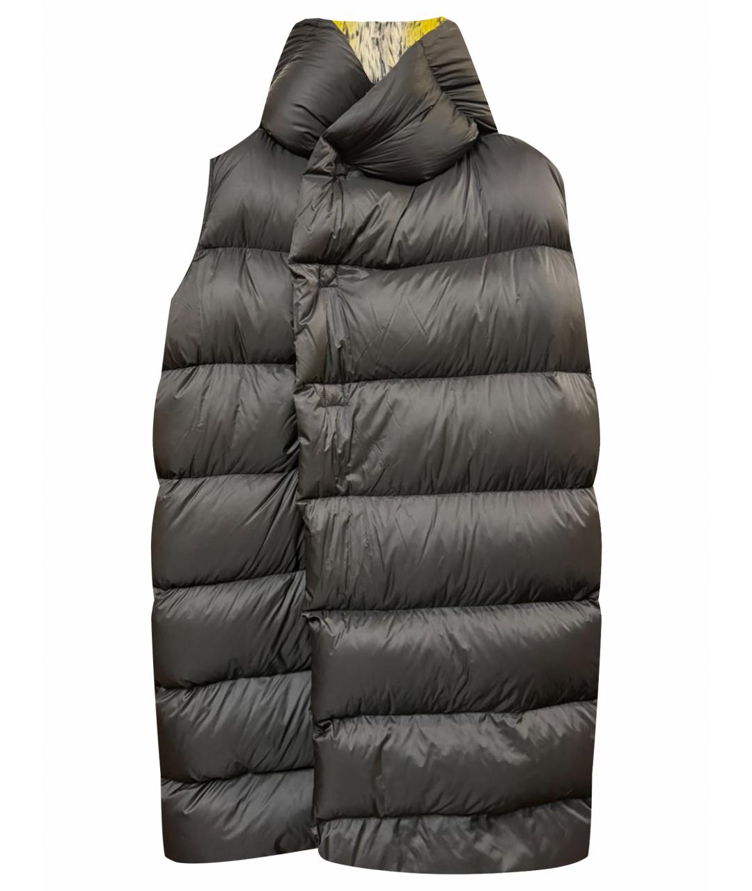 RICK OWENS Черный жилет, фото 1