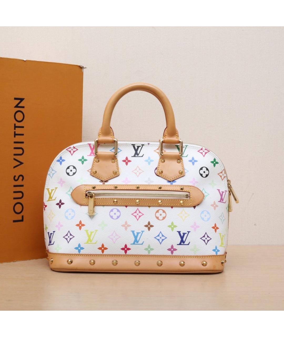 LOUIS VUITTON Белая сумка через плечо, фото 2