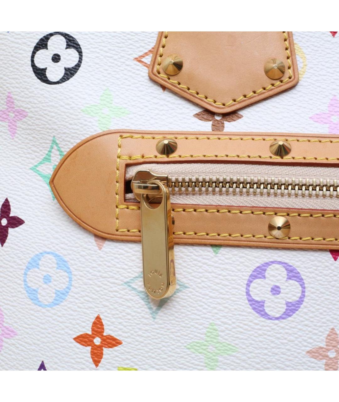 LOUIS VUITTON Белая сумка через плечо, фото 8