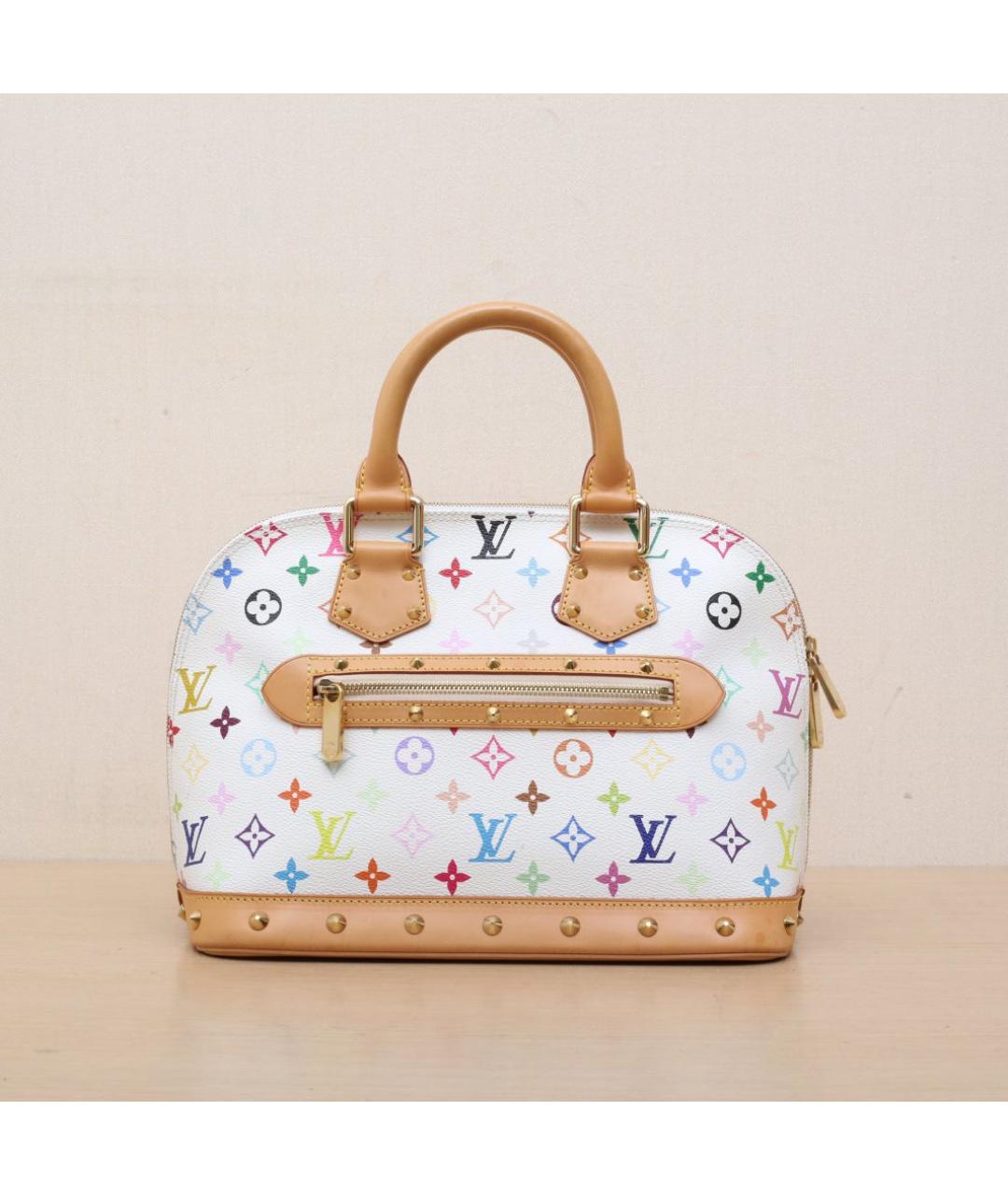 LOUIS VUITTON Белая сумка через плечо, фото 3