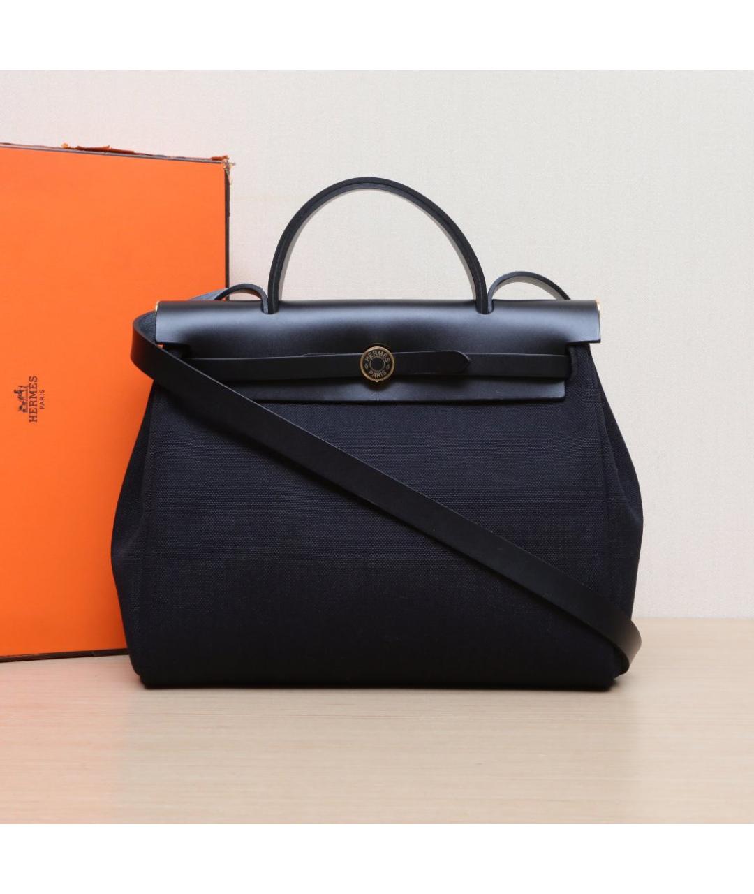 HERMES Черная сумка через плечо, фото 2