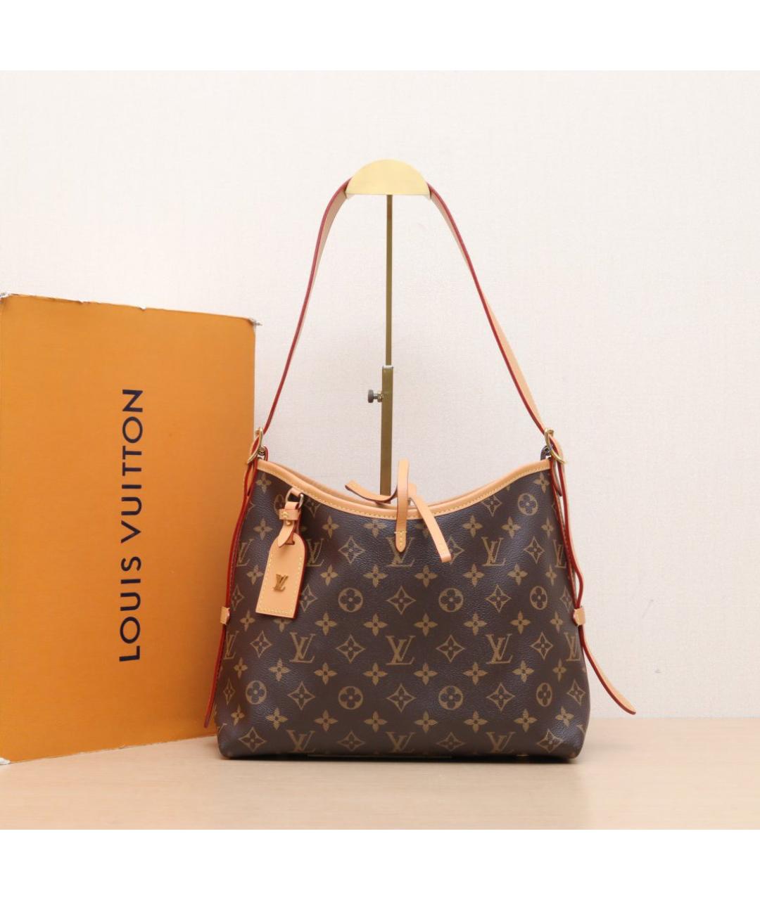 LOUIS VUITTON Коричневая сумка через плечо, фото 2