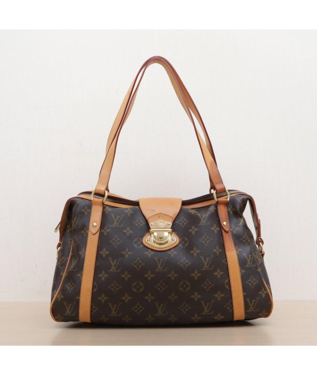 LOUIS VUITTON Коричневая сумка тоут, фото 3