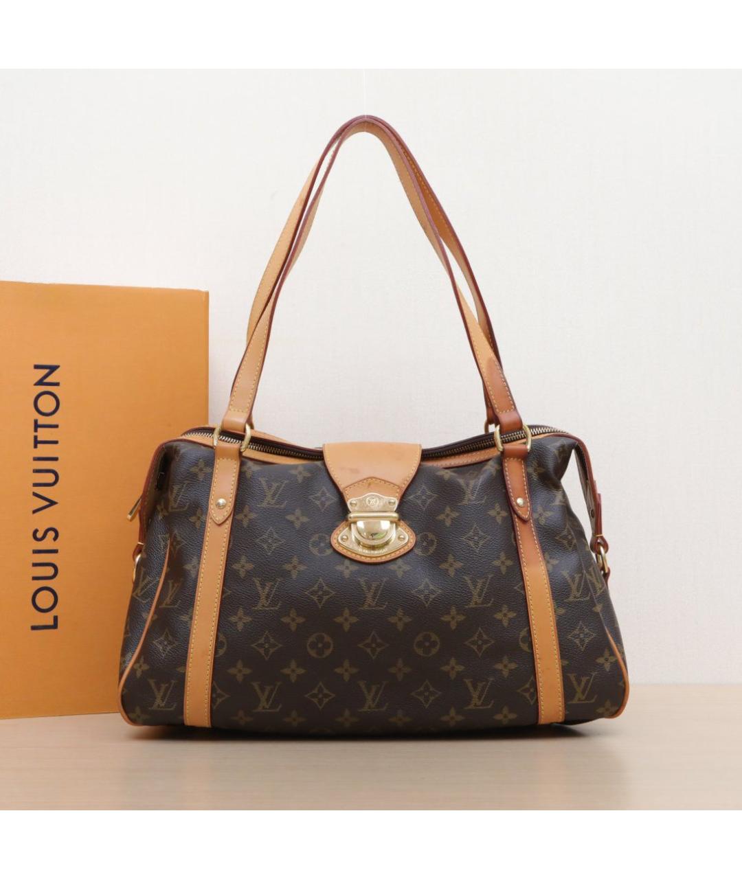 LOUIS VUITTON Коричневая сумка тоут, фото 2