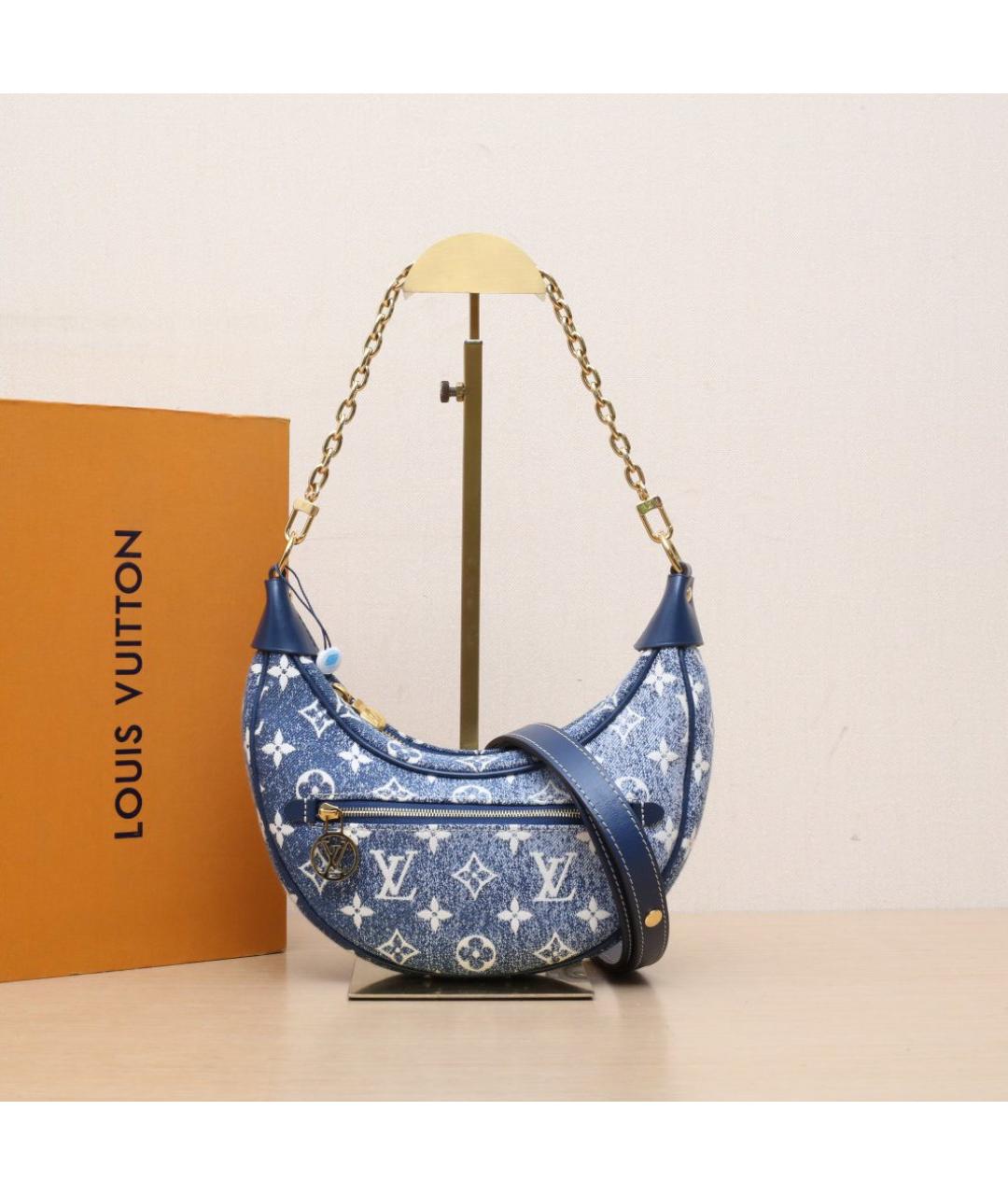LOUIS VUITTON Мульти деним сумка через плечо, фото 2
