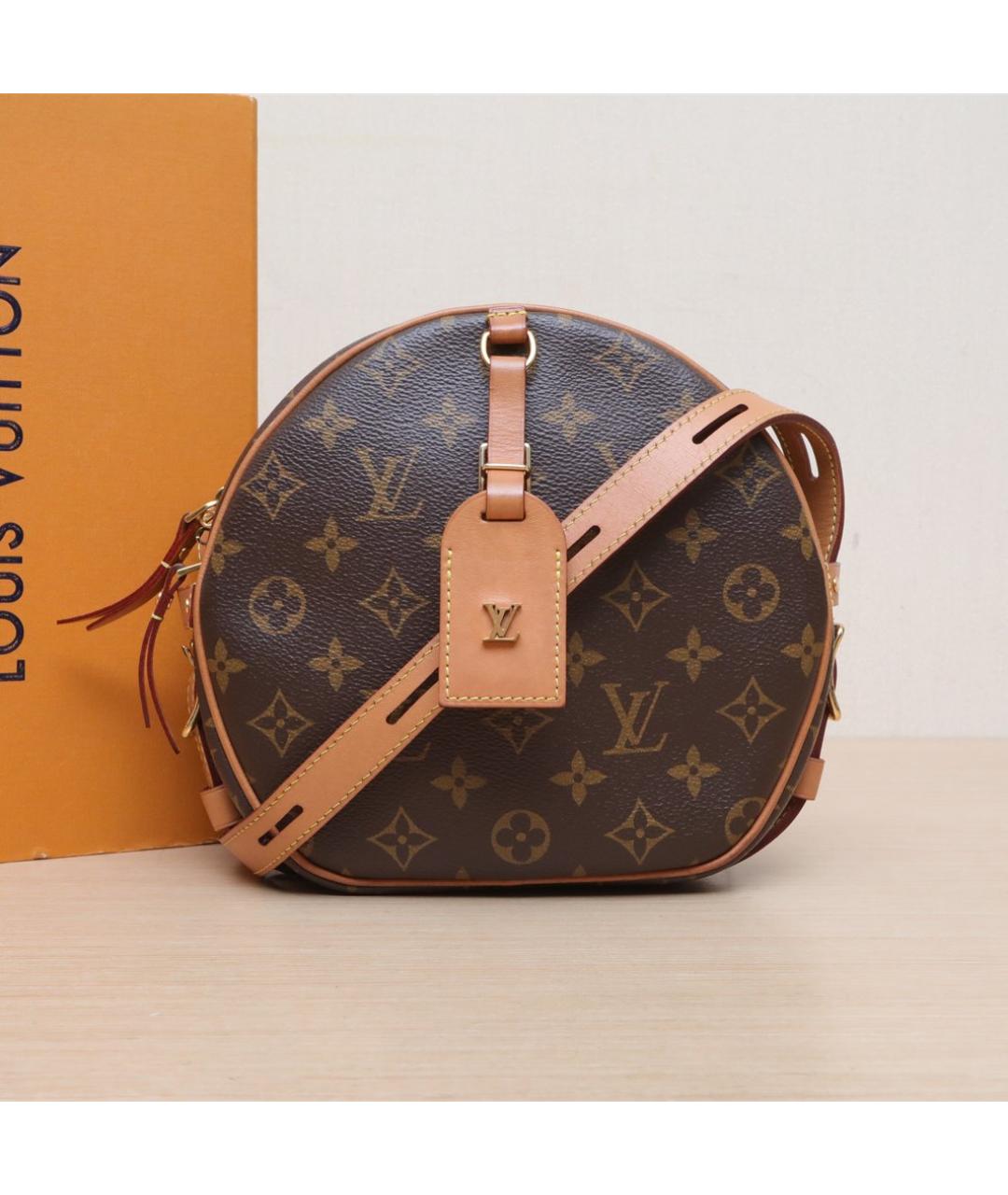 LOUIS VUITTON Коричневая сумка через плечо, фото 2
