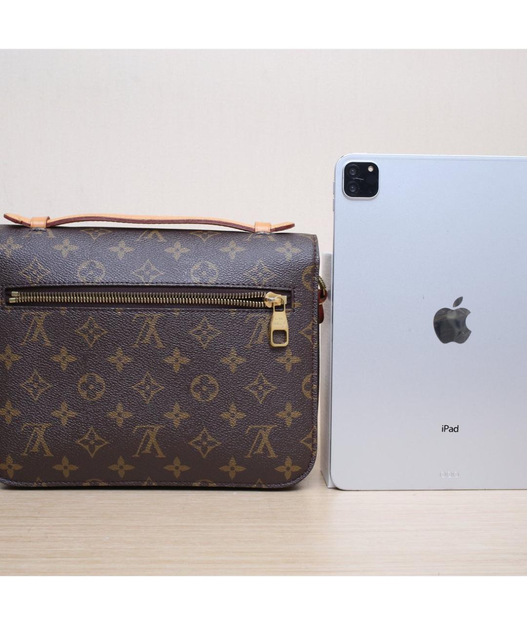 LOUIS VUITTON Коричневая сумка через плечо, фото 7