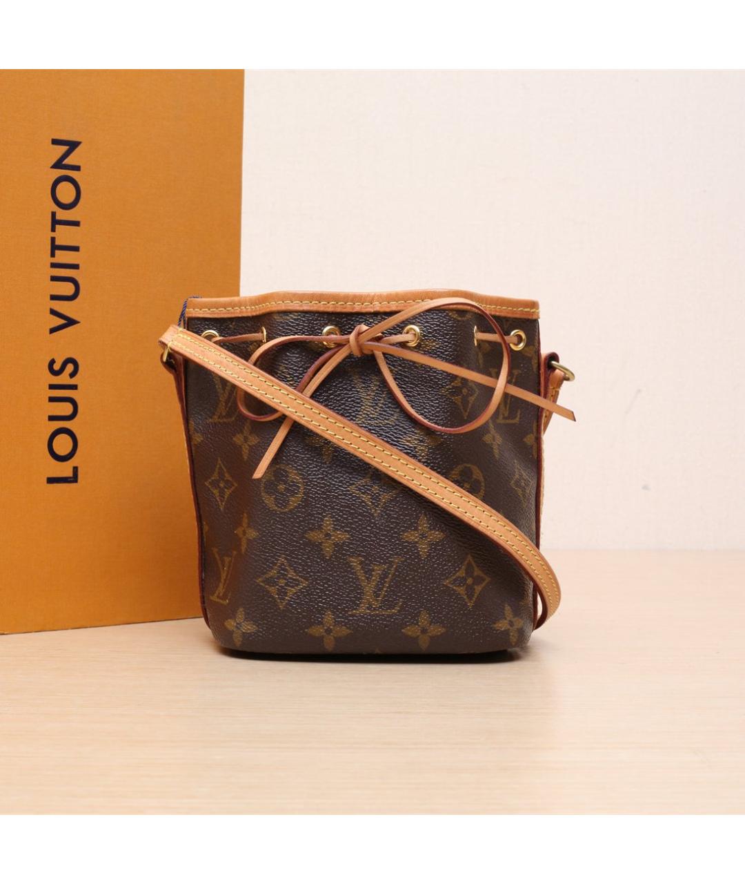 LOUIS VUITTON Коричневая сумка через плечо, фото 2