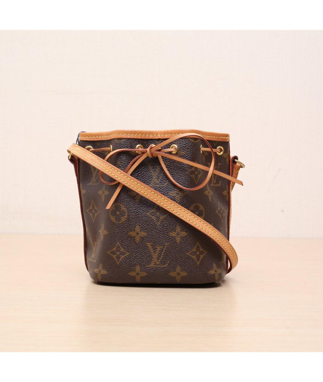 LOUIS VUITTON Коричневая сумка через плечо, фото 3
