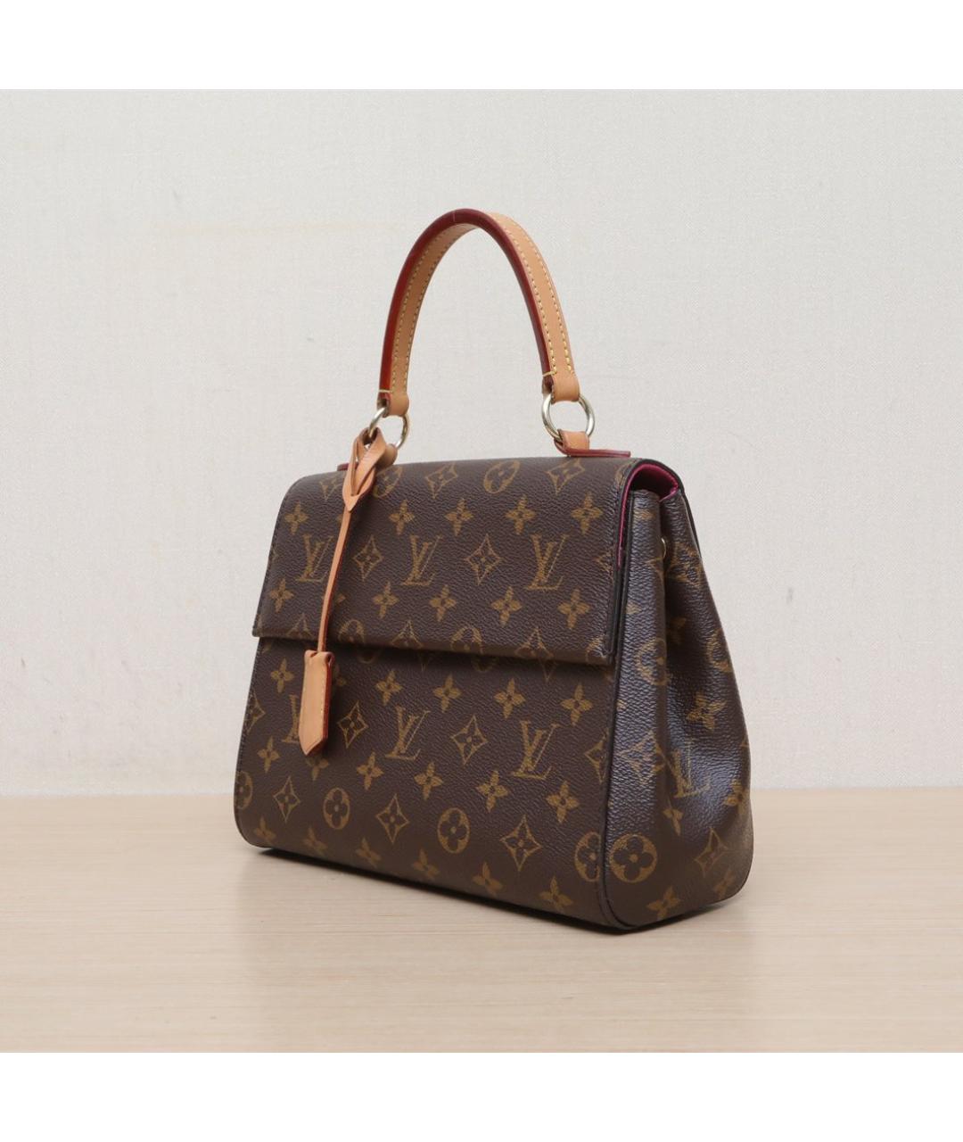 LOUIS VUITTON Коричневая сумка с короткими ручками, фото 4