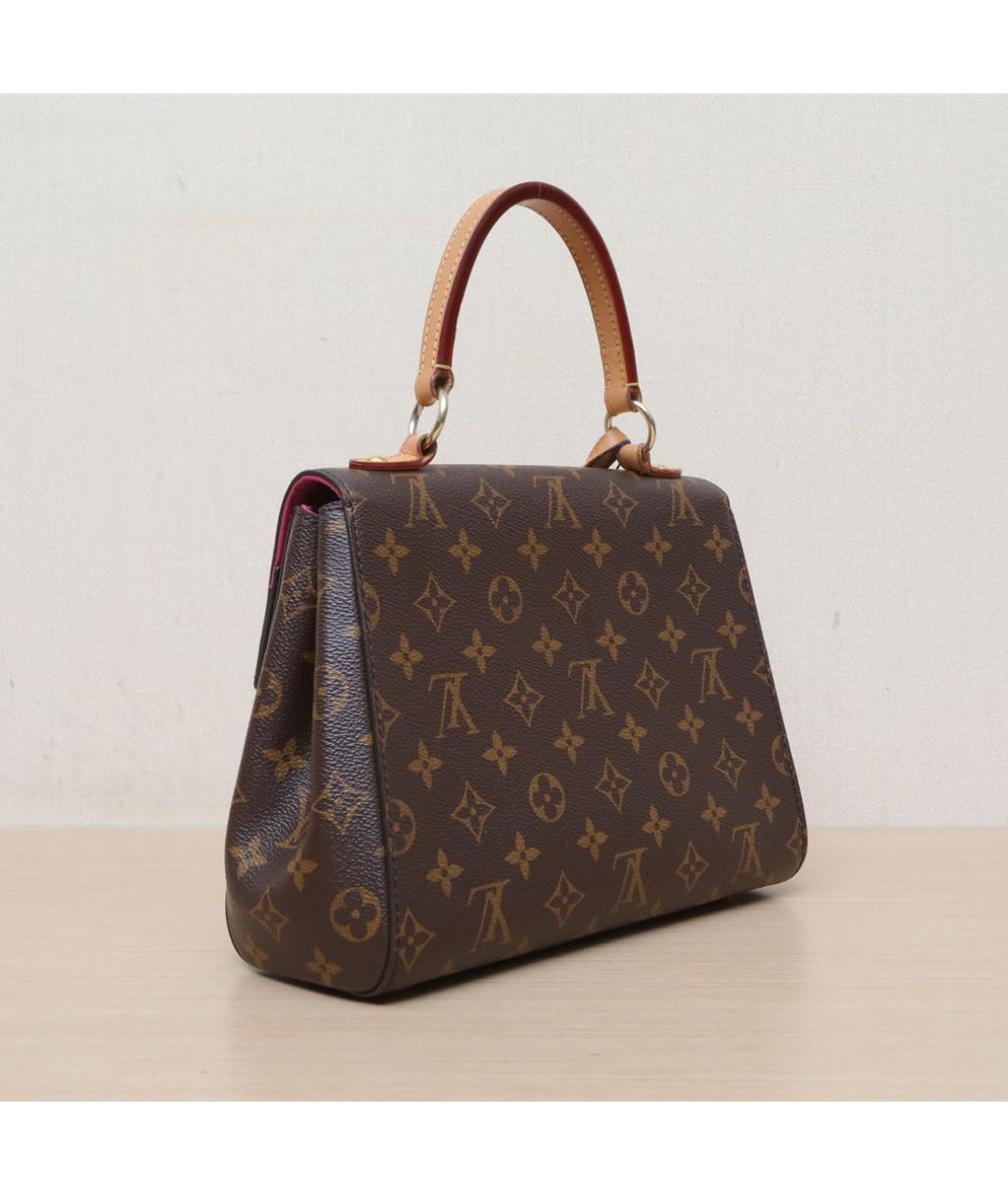 LOUIS VUITTON Коричневая сумка с короткими ручками, фото 6