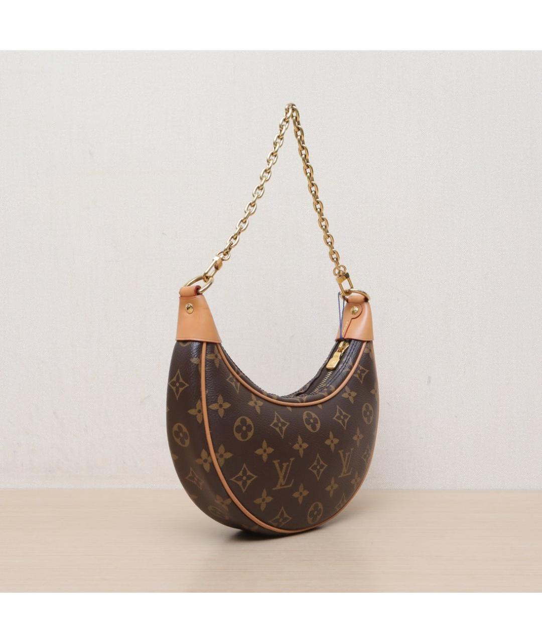 LOUIS VUITTON Коричневая сумка через плечо, фото 6