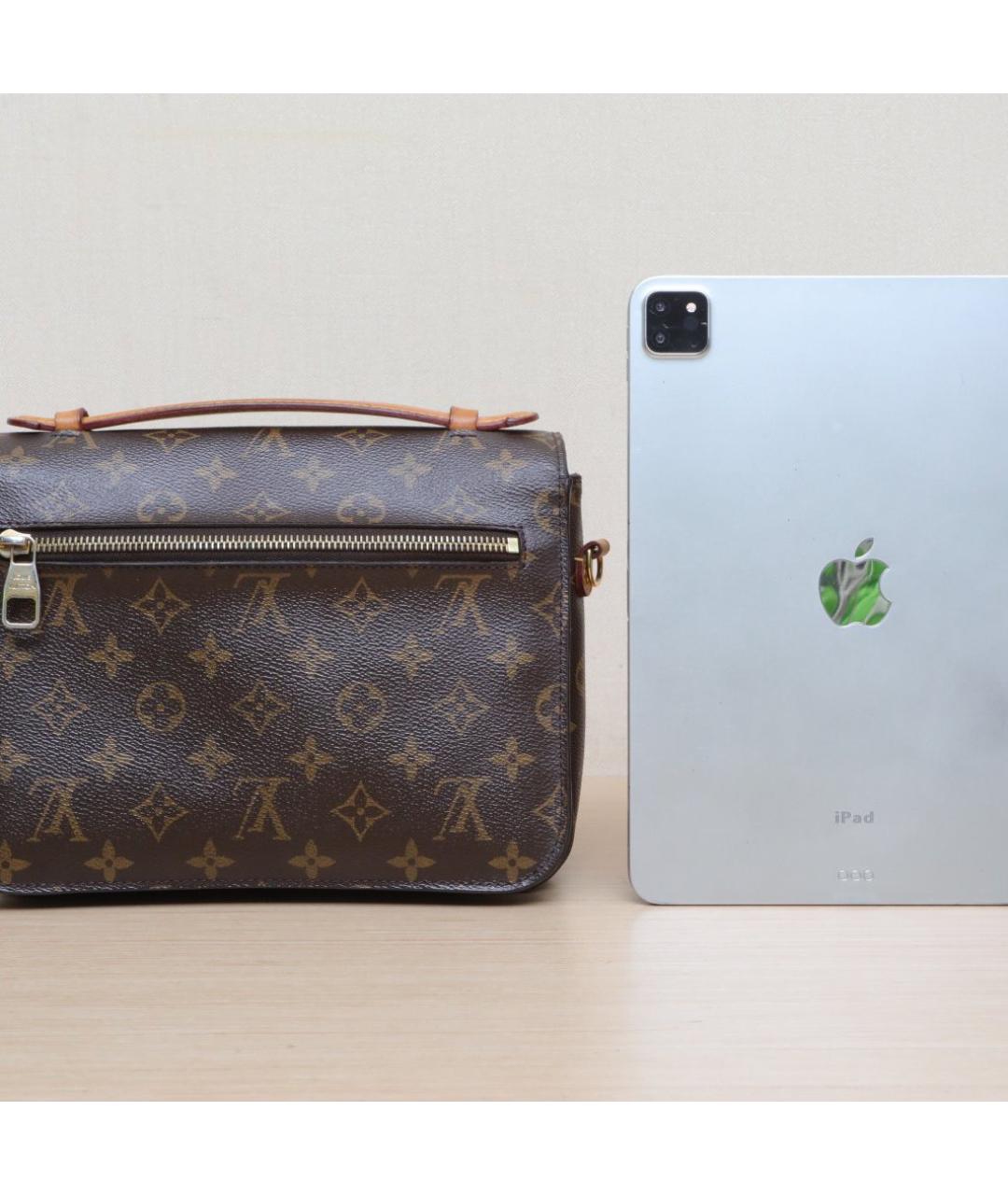 LOUIS VUITTON Коричневая сумка через плечо, фото 7