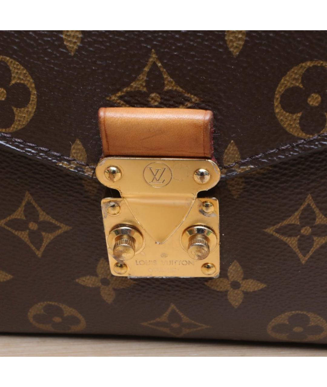 LOUIS VUITTON Коричневая сумка через плечо, фото 8