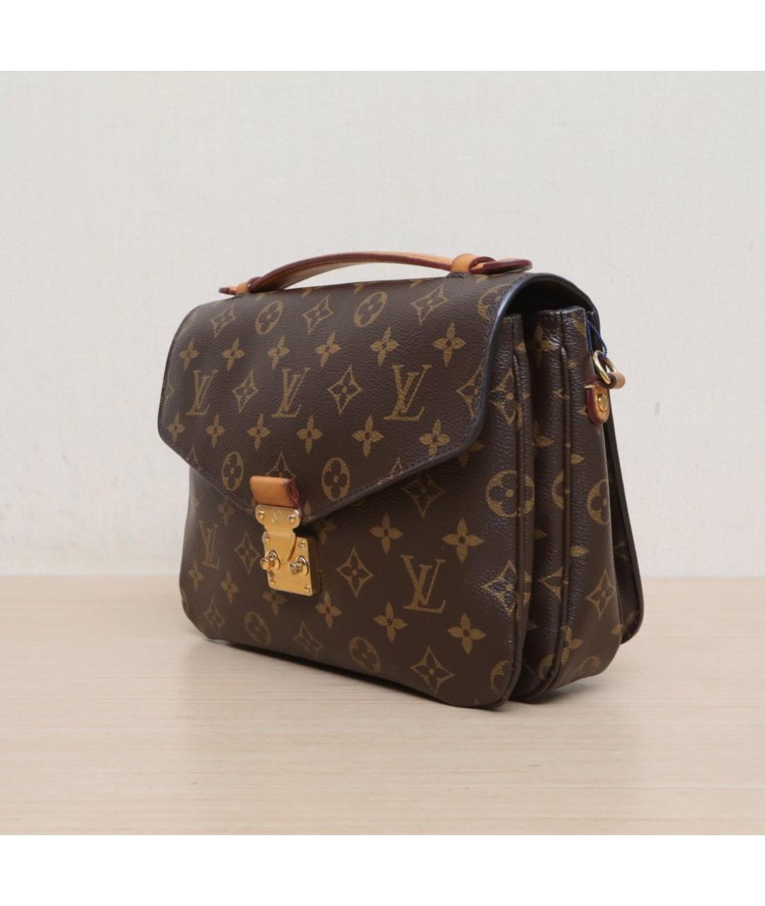 LOUIS VUITTON Коричневая сумка через плечо, фото 4