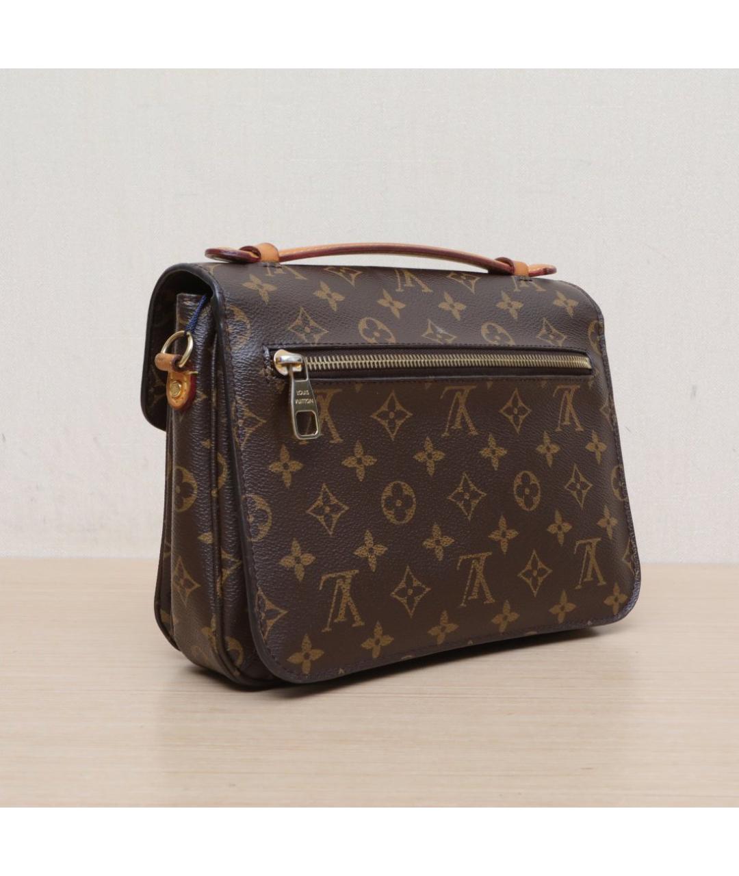 LOUIS VUITTON Коричневая сумка через плечо, фото 6