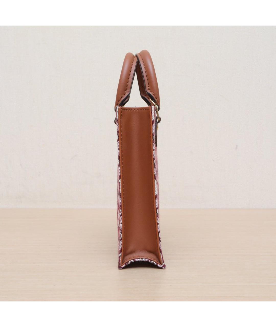 LOUIS VUITTON Красная сумка тоут, фото 5