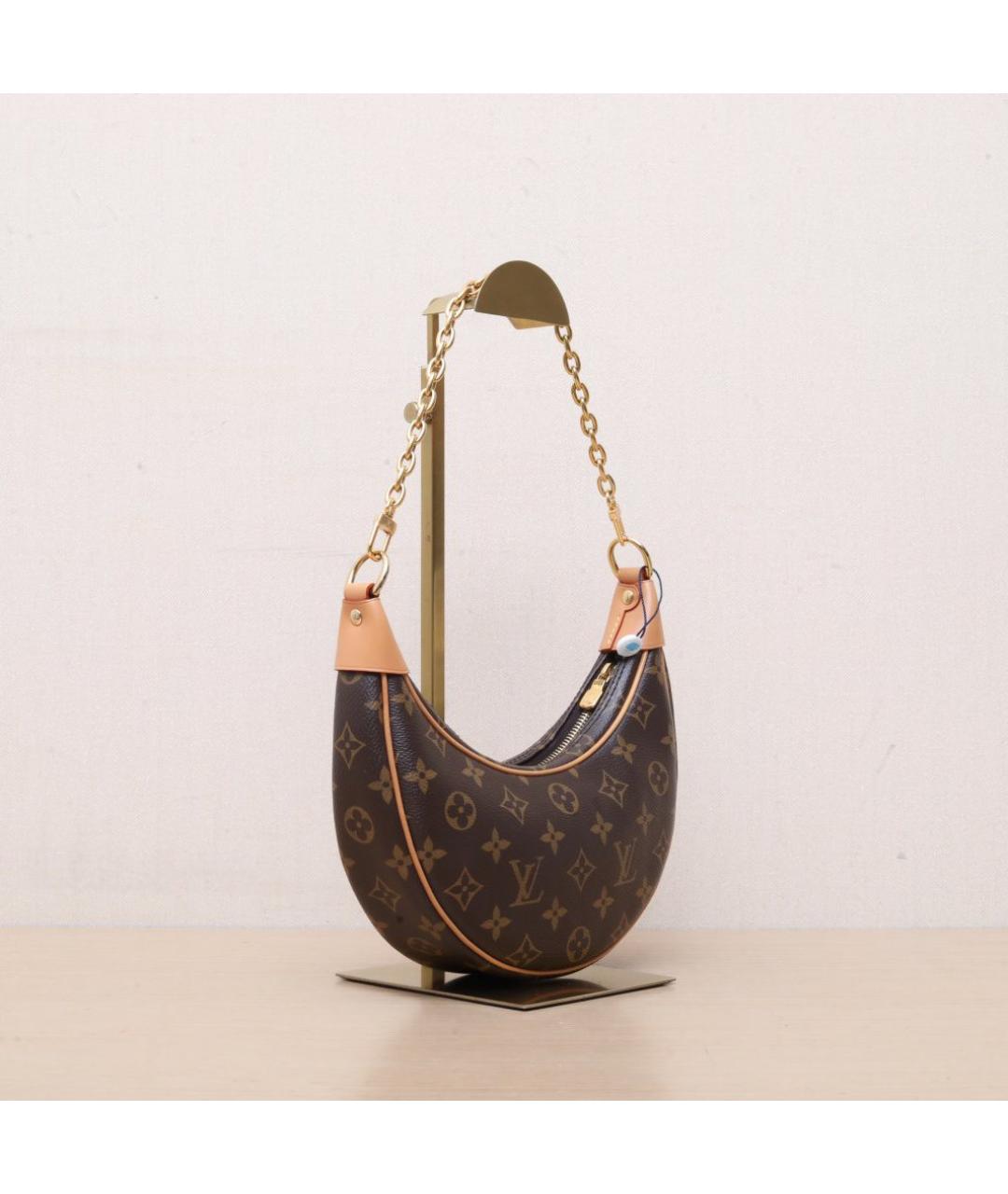 LOUIS VUITTON Коричневая сумка через плечо, фото 6