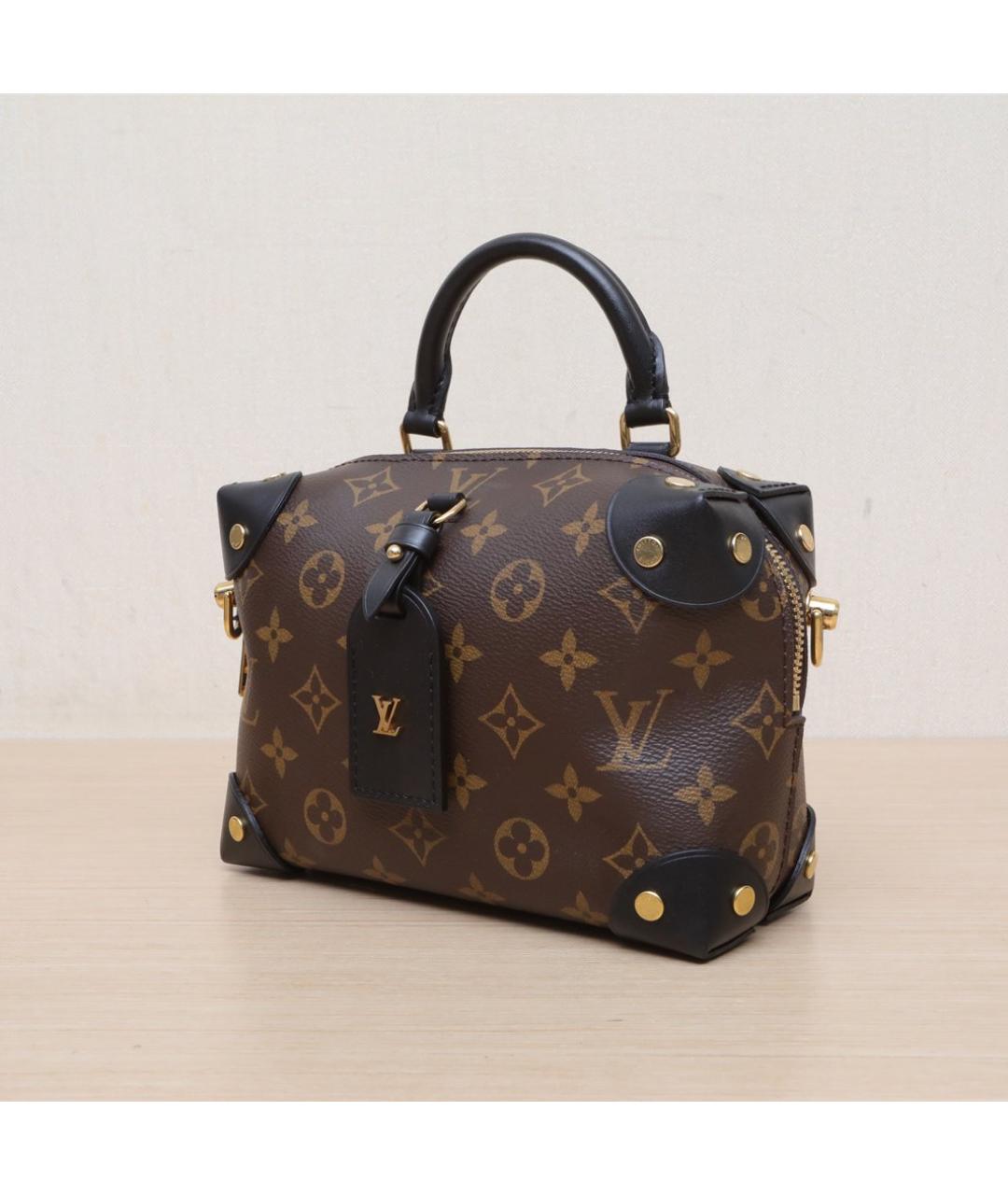 LOUIS VUITTON Коричневая сумка с короткими ручками, фото 4