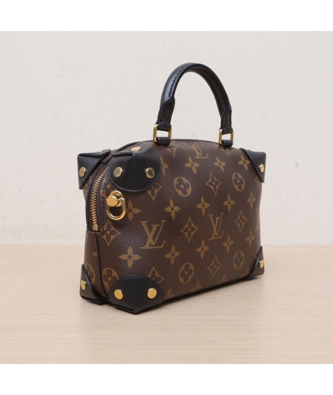 LOUIS VUITTON Коричневая сумка с короткими ручками, фото 6