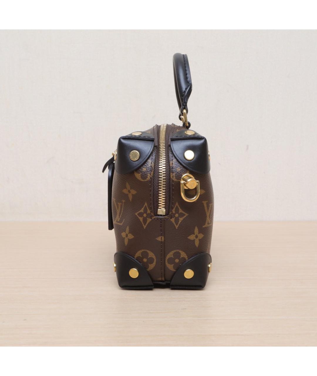 LOUIS VUITTON Коричневая сумка с короткими ручками, фото 5