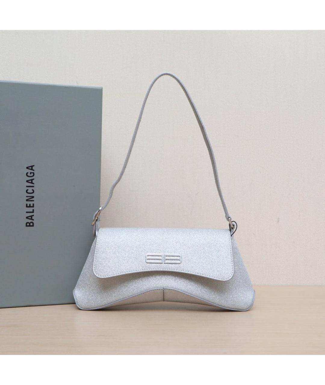 BALENCIAGA Белая сумка через плечо, фото 2
