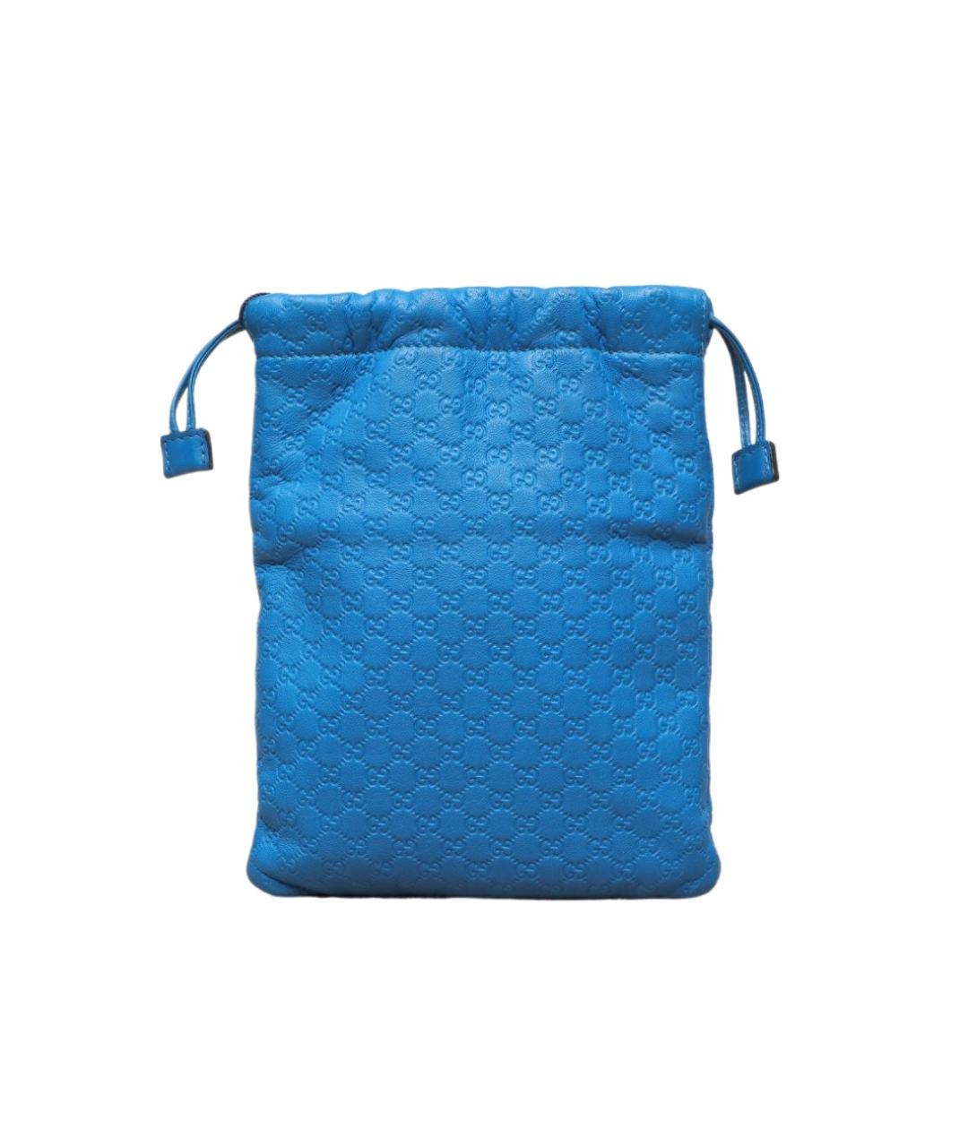 GUCCI Синяя ключница, фото 1