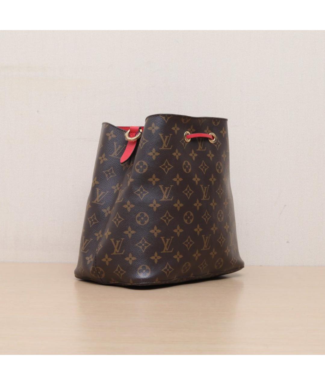 LOUIS VUITTON Коричневая сумка через плечо, фото 6