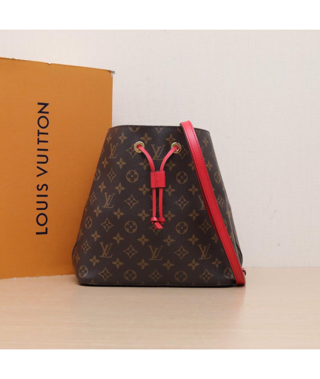 LOUIS VUITTON Коричневая сумка через плечо, фото 2