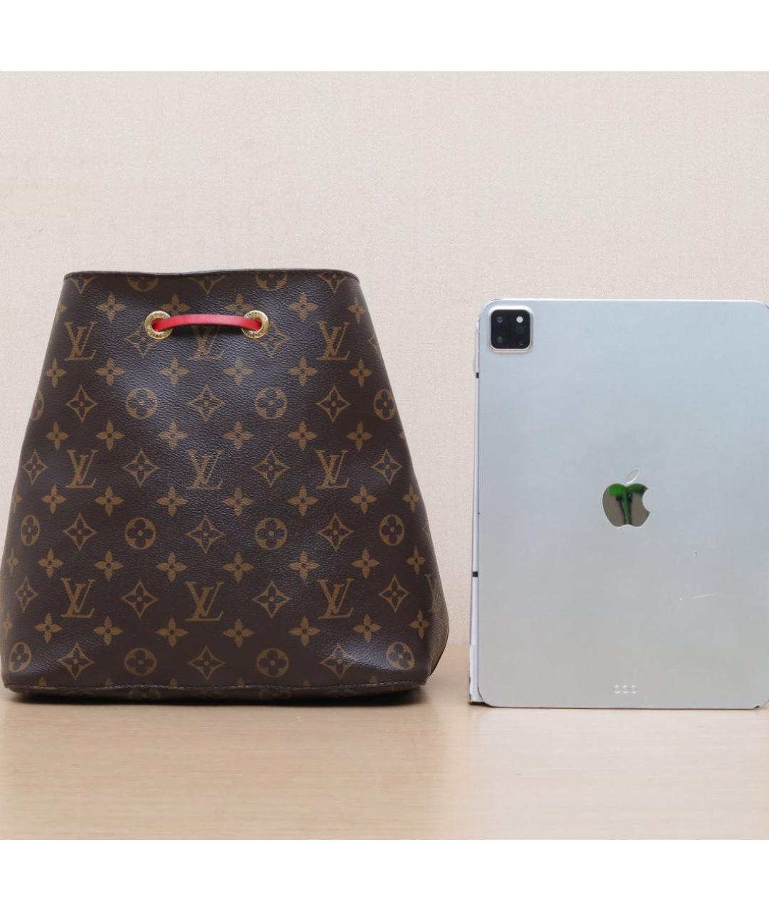 LOUIS VUITTON Коричневая сумка через плечо, фото 7