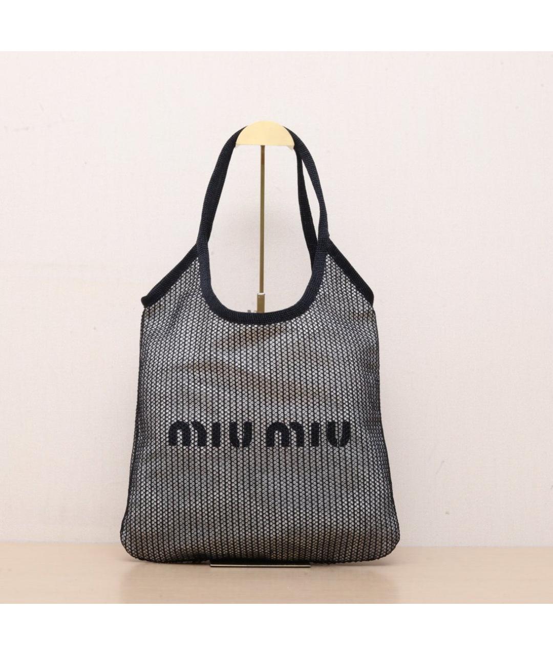 MIU MIU Черная сумка тоут, фото 2