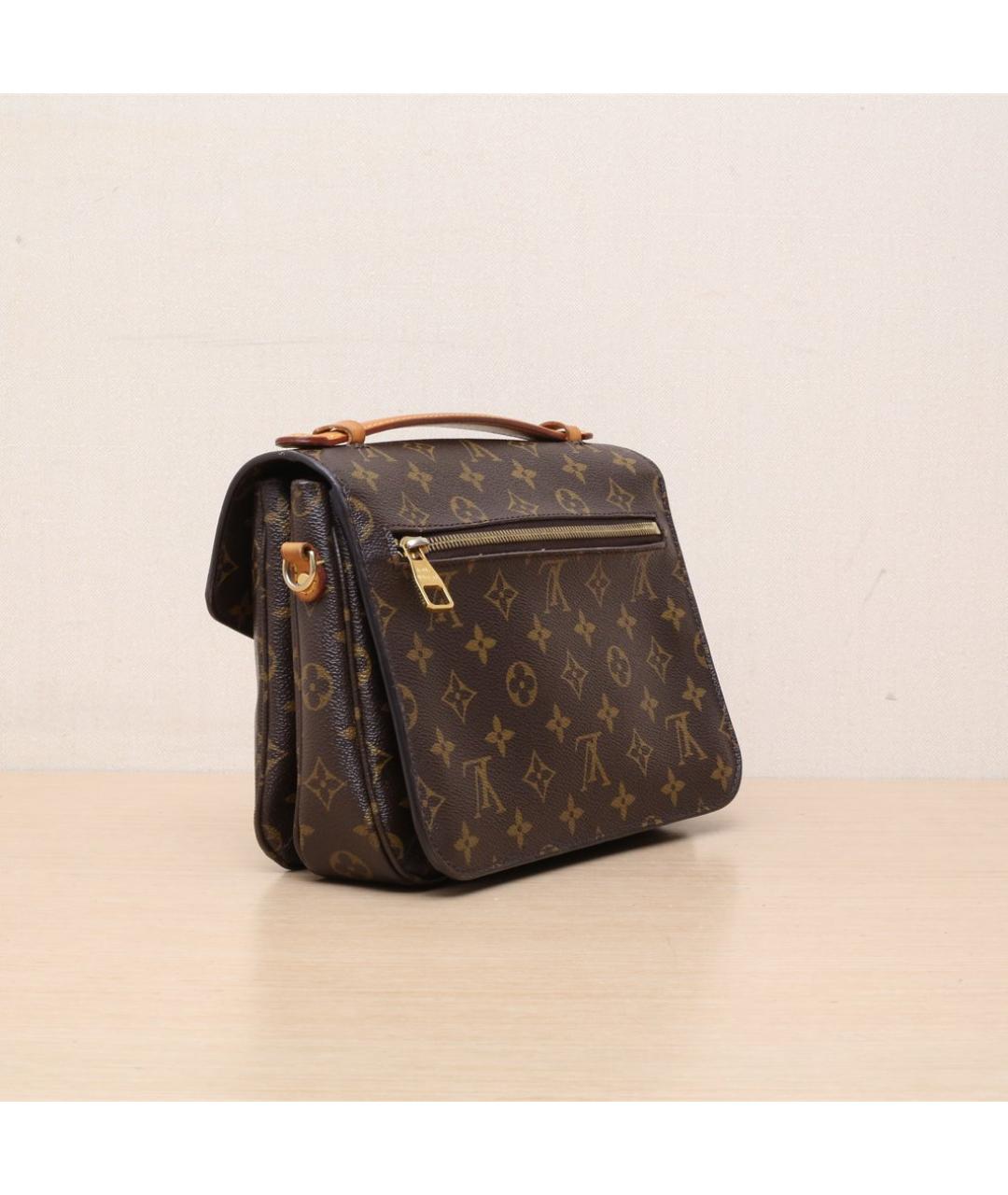 LOUIS VUITTON Коричневая сумка через плечо, фото 6