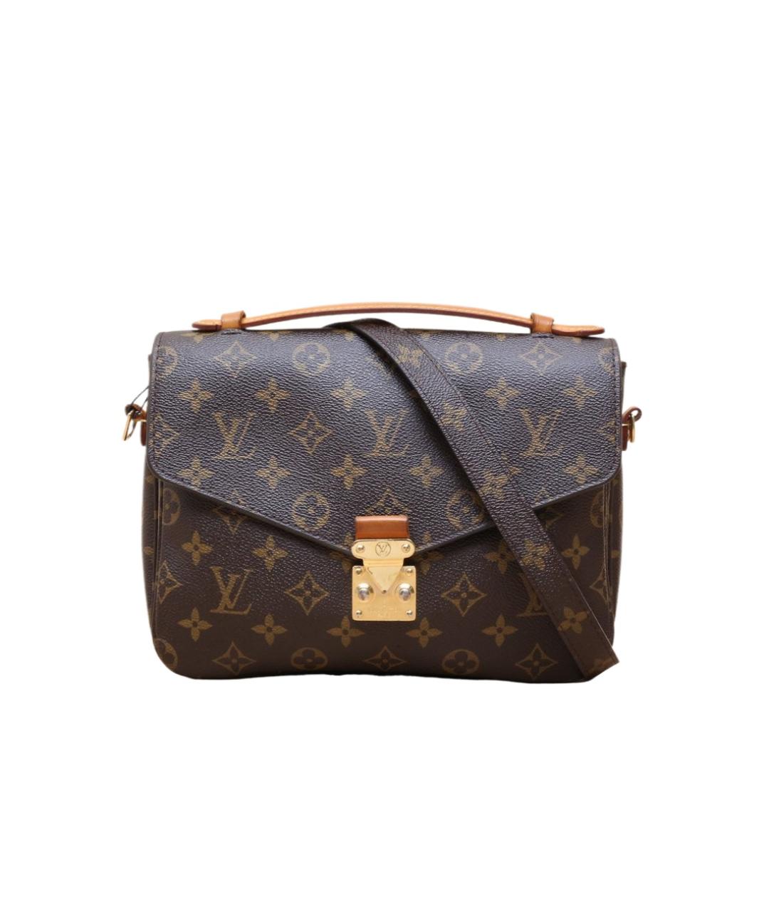LOUIS VUITTON Коричневая сумка через плечо, фото 1