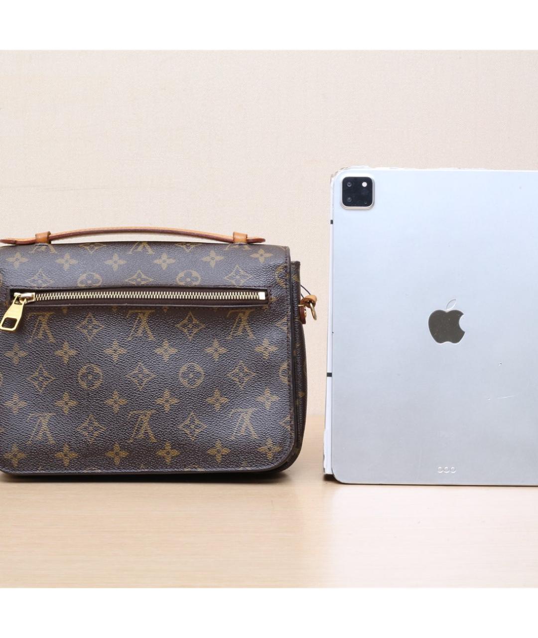 LOUIS VUITTON Коричневая сумка через плечо, фото 7