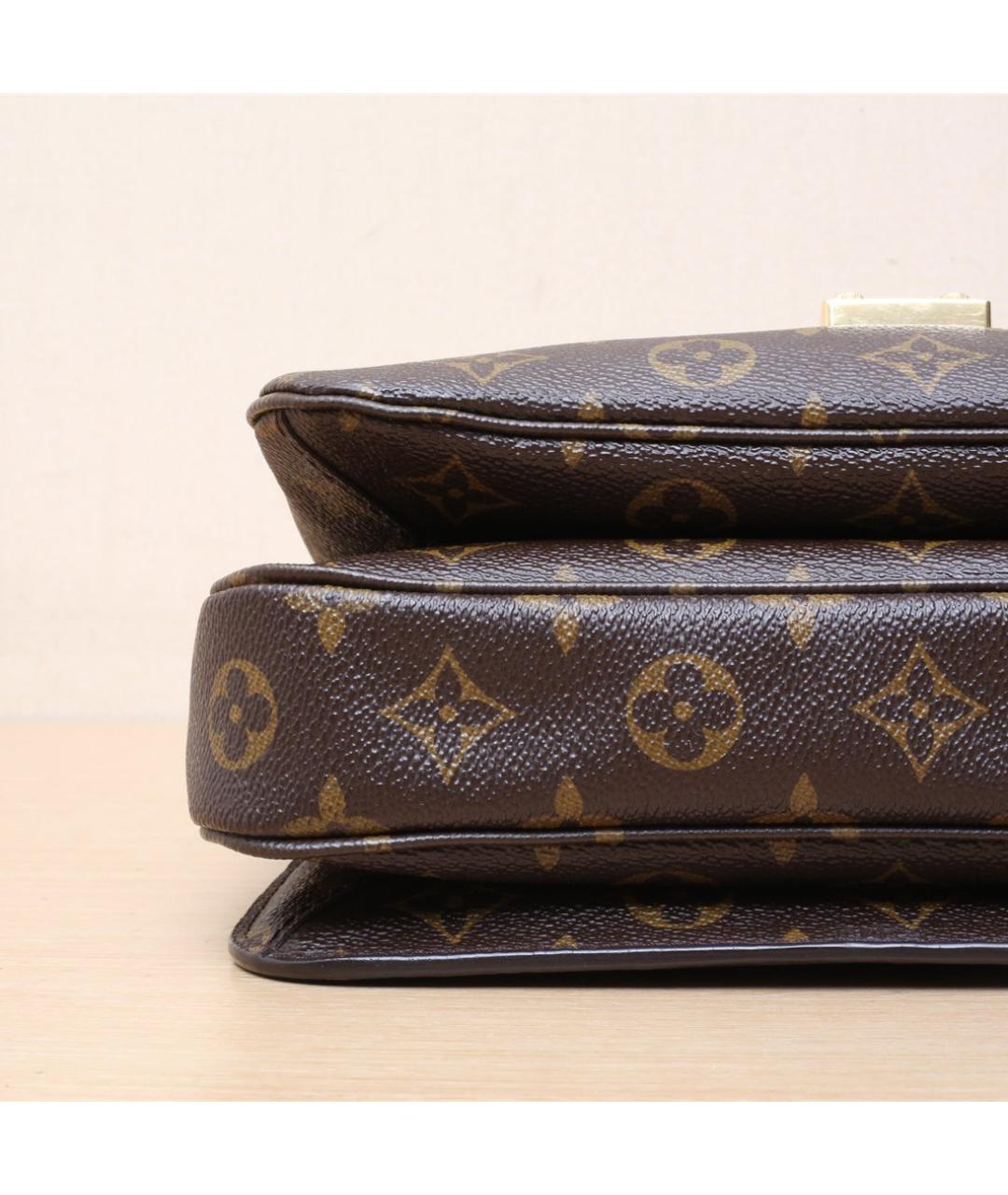 LOUIS VUITTON Коричневая сумка через плечо, фото 9
