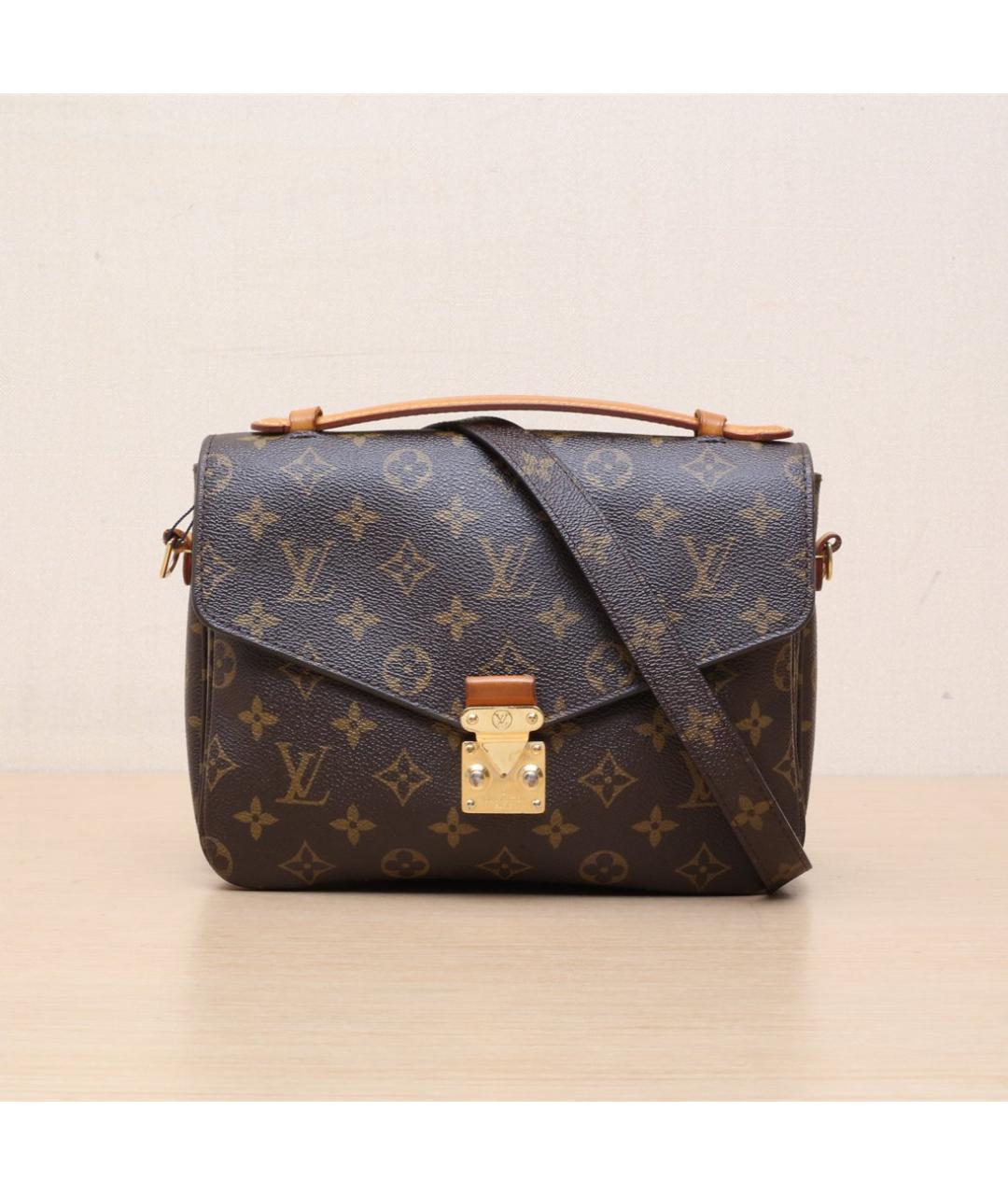 LOUIS VUITTON Коричневая сумка через плечо, фото 3