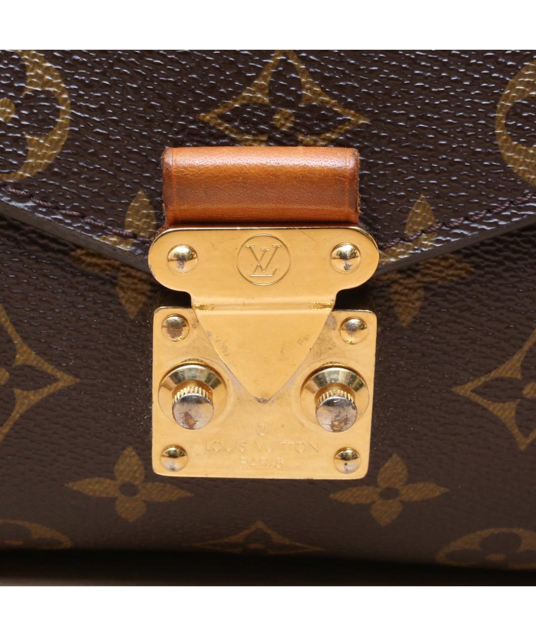 LOUIS VUITTON Коричневая сумка через плечо, фото 8