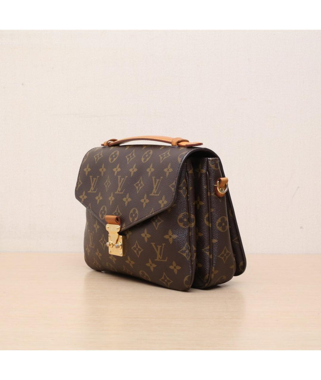 LOUIS VUITTON Коричневая сумка через плечо, фото 4