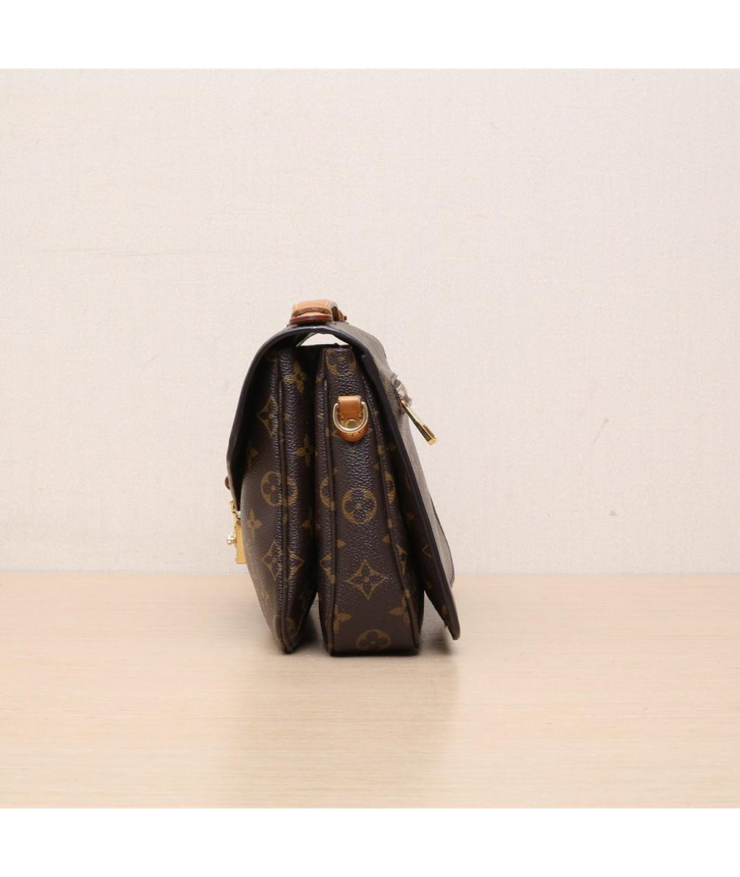 LOUIS VUITTON Коричневая сумка через плечо, фото 5