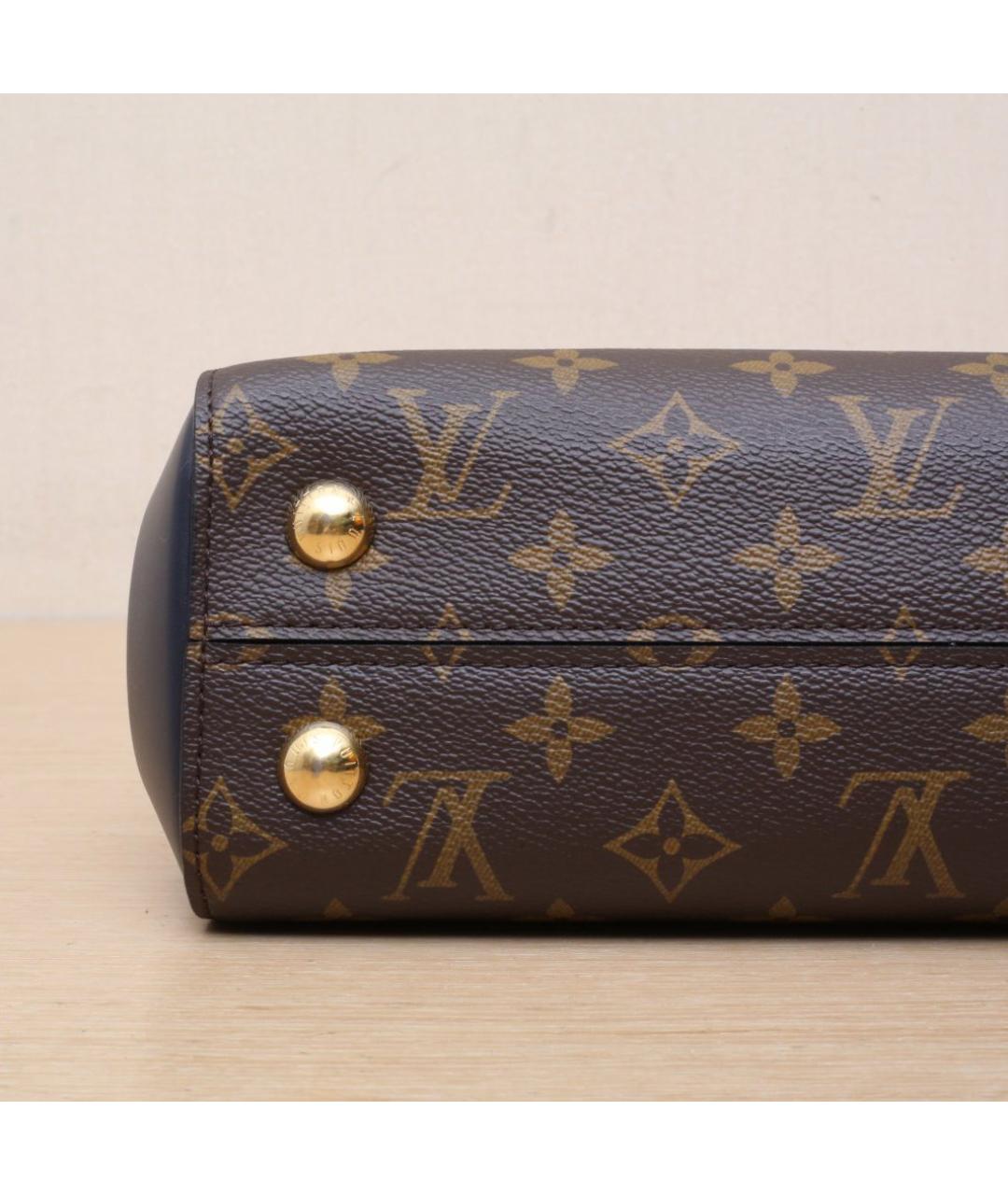 LOUIS VUITTON Бордовая сумка с короткими ручками, фото 9
